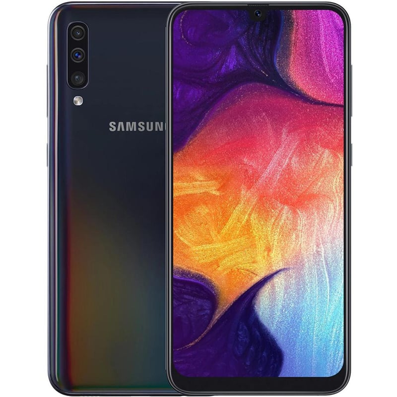 SAMSUNG - SAMSUNG Galaxy A50 64GB Negro  SM-A505U Reacondicionado Grado A