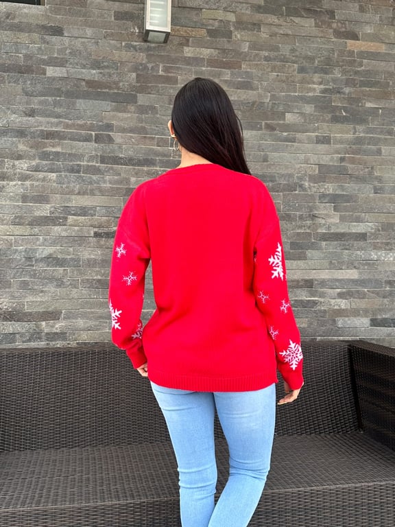 Chompa Hilo-Guapas-Navidad-Llama Navideña GENERICO | falabella.com