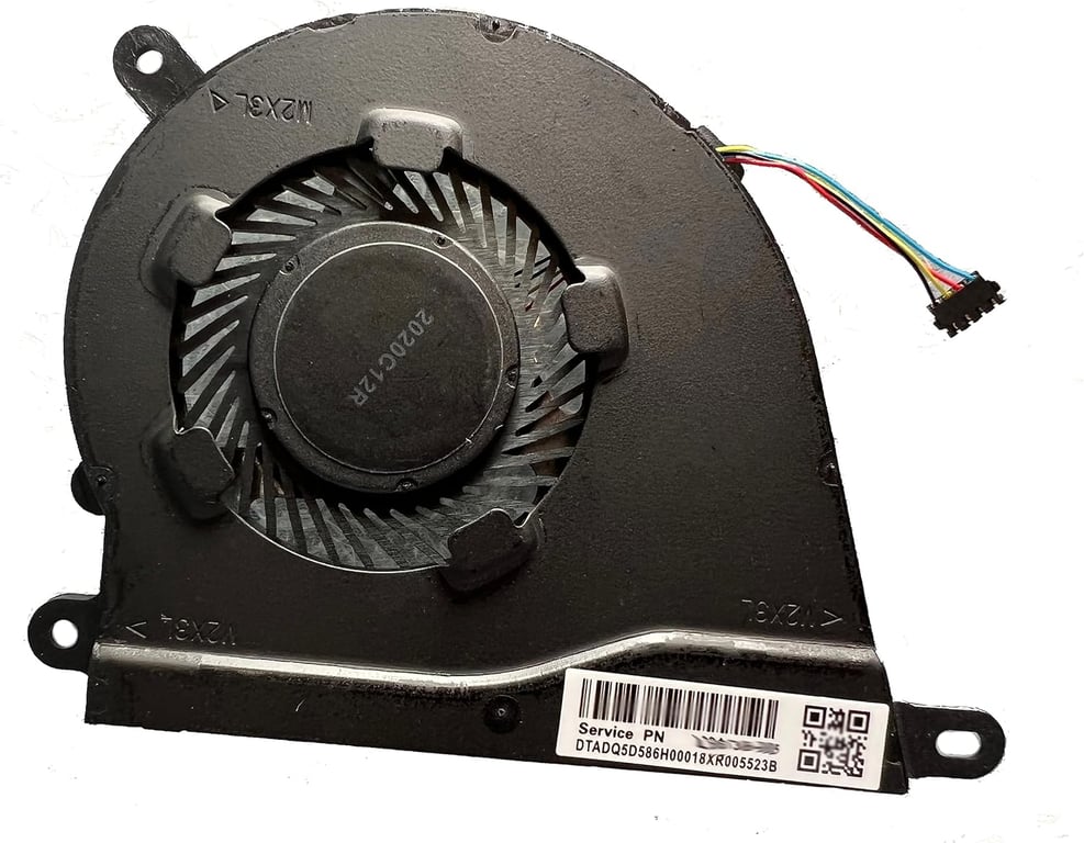 L68133-001 Laptop CPU Cooling Fan Replacement - Compatible With HP 14S-DQ, 15S-FQ/EQ, 340S G7 & More (1 Piece)