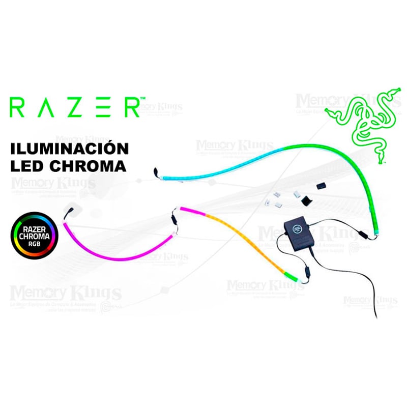 SET DE TIRAS DE ILUMINACION LED RAZER CHROMA ARGB RAZER | falabella.com