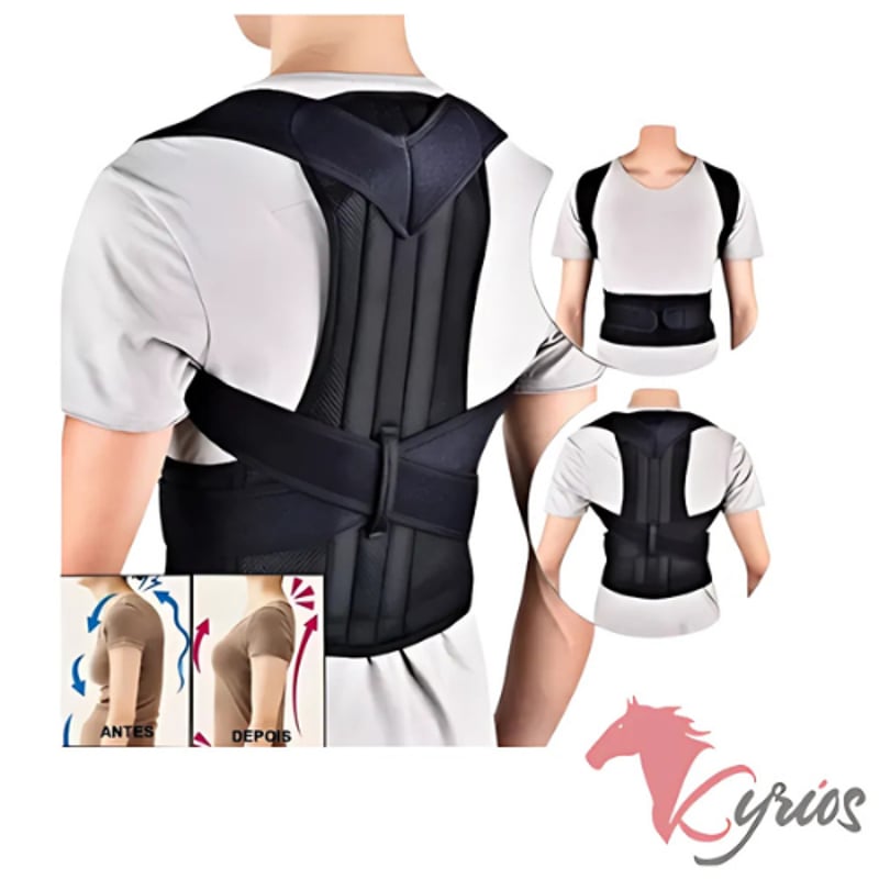 NO LOGO - Corrector De Postura Con Dorso Lumbar Talla L