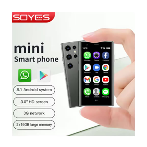 Roiesvry ini Sartphone, XS15 3,0 pouces Petit téléphone Quad Core 2