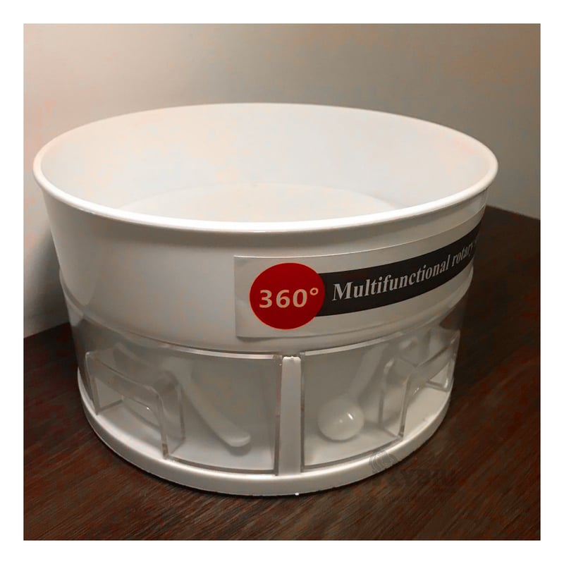 Base Innovadora Rotativa de Plastico 360° Esencial en Blanco GENERICO ...