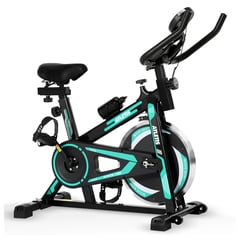 ATLETIS - Bicicleta Spinning K300 Pro con Volante Inercia 6 kg Verde