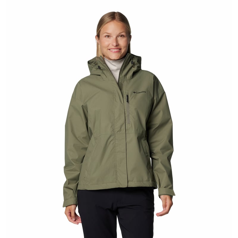 Columbia Hikebound II Giacca Impermeabile Uomo - Omni-Tech, Cappuccio Regolabile, Blu