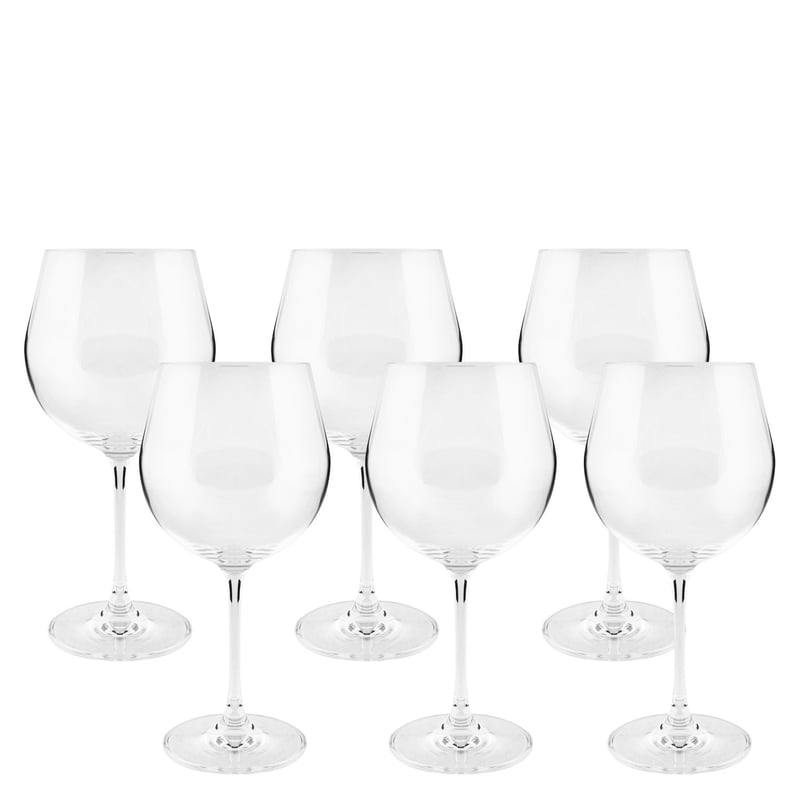 RONA - Set de Copas x6 para Vino Tinto