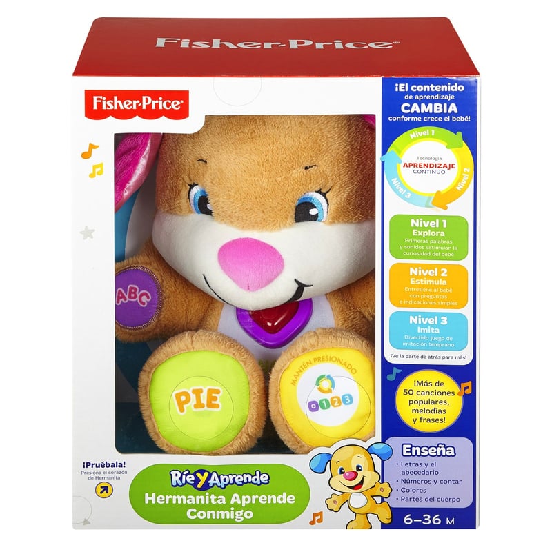 Perrita Rie y Aprende