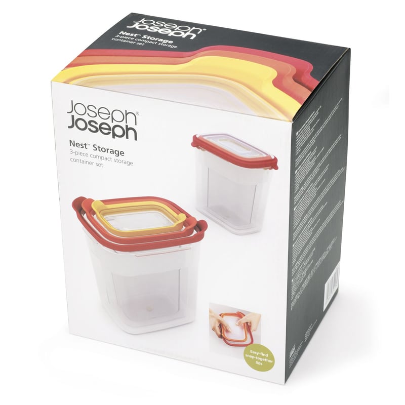 JOSEPH JOSEPH - Set x 6 Tuppers Altos Tapa Colores