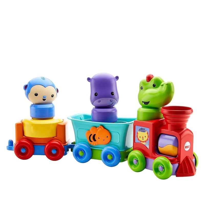 FISHER PRICE - Juguete Bebé Safari Tren Animales Fisher Price