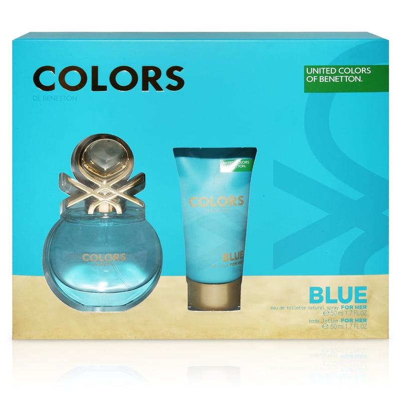 BENETTON - Estuche Bn Colors Blue 50 ml+Bl50 ml