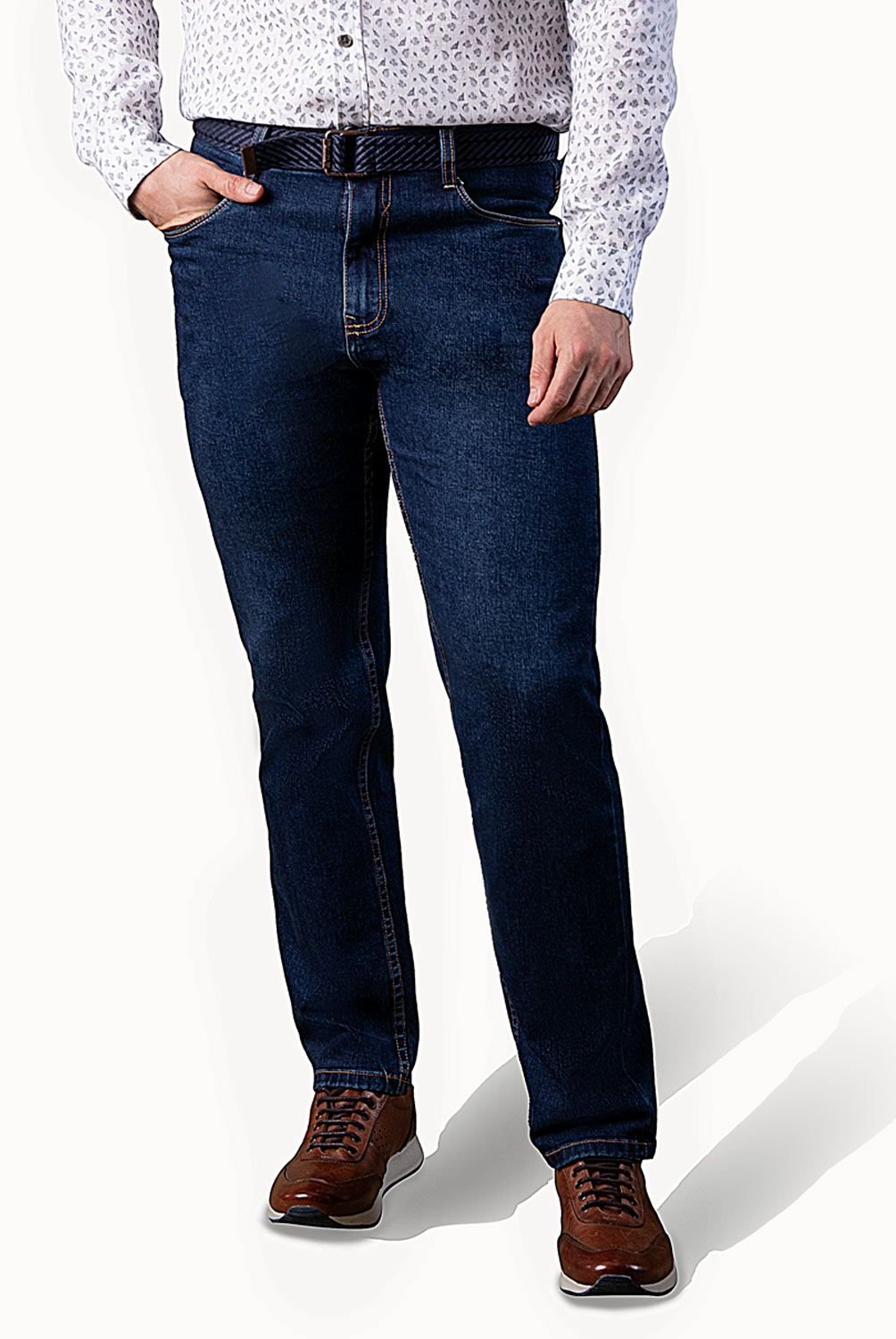 PIONIER - Pantalon Clasico Denim Forlan