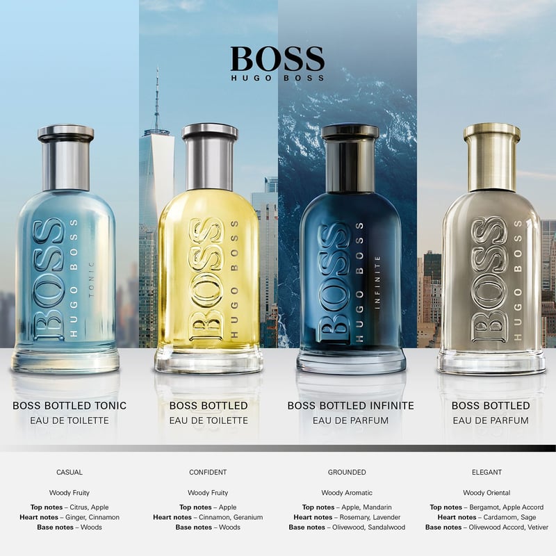 Boss Bottled Tonic Eau de Toilette 50ml HUGO BOSS falabella