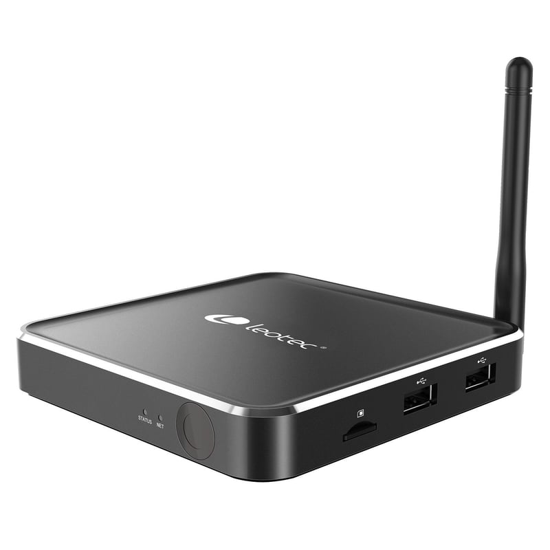 LEOTEC - Android TV Box 4K Octa Core 3GB 32GB Negro