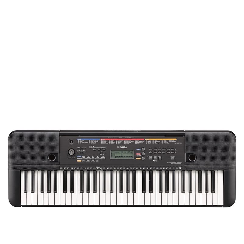 YAMAHA - Teclado Electrónico PSR-E263 Gris