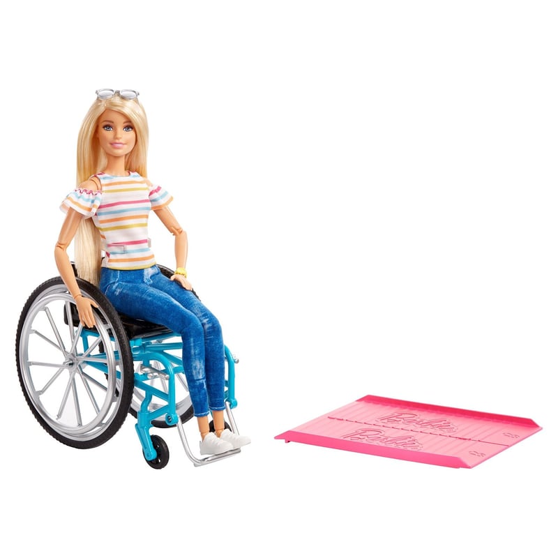 BARBIE - Muñeca Fashionista Silla De Ruedas