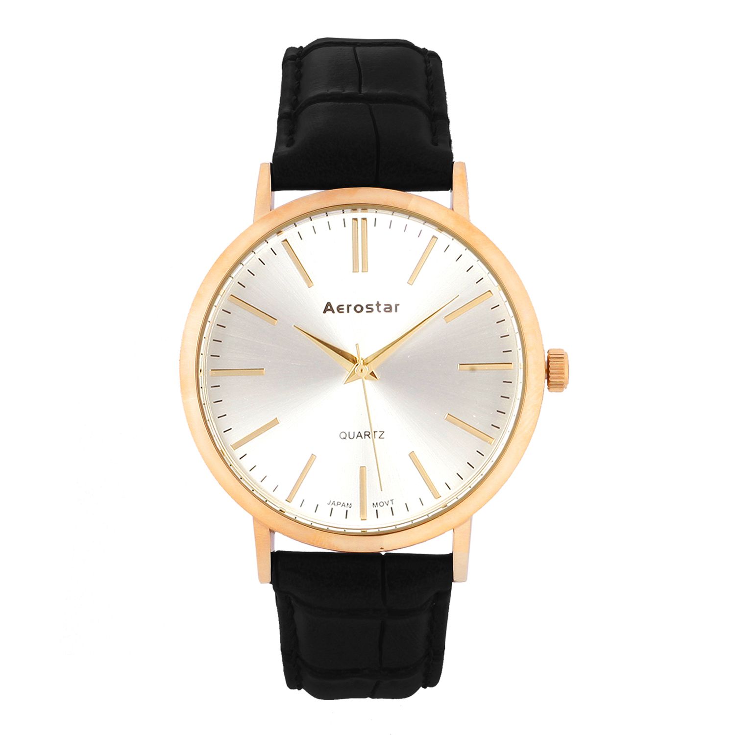 Reloj Hombre Analogo De Cuero 22121 AEROSTAR falabella