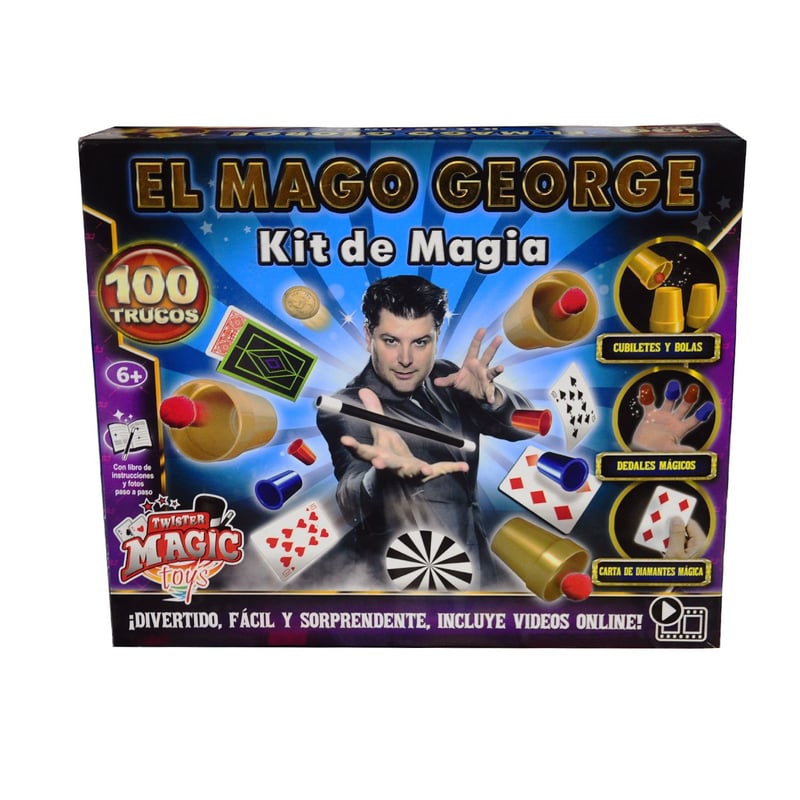 TWISTER MAGIC TOYS - Kit de Magia 100 Trucos