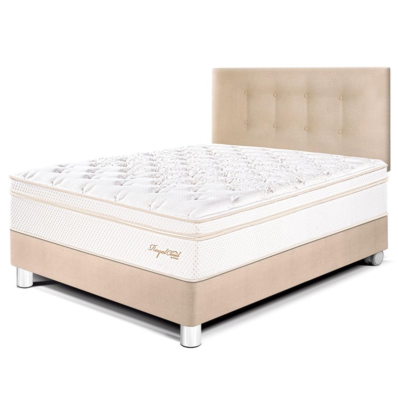 Dormitorio Royal Cloud 1.5 Plz 1 Almohada Viscoelastica Protector