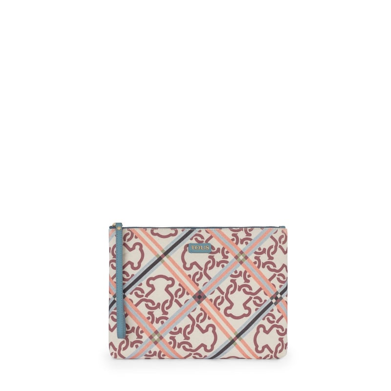 TOUS - Tous Clutch Astrid Arena Azul