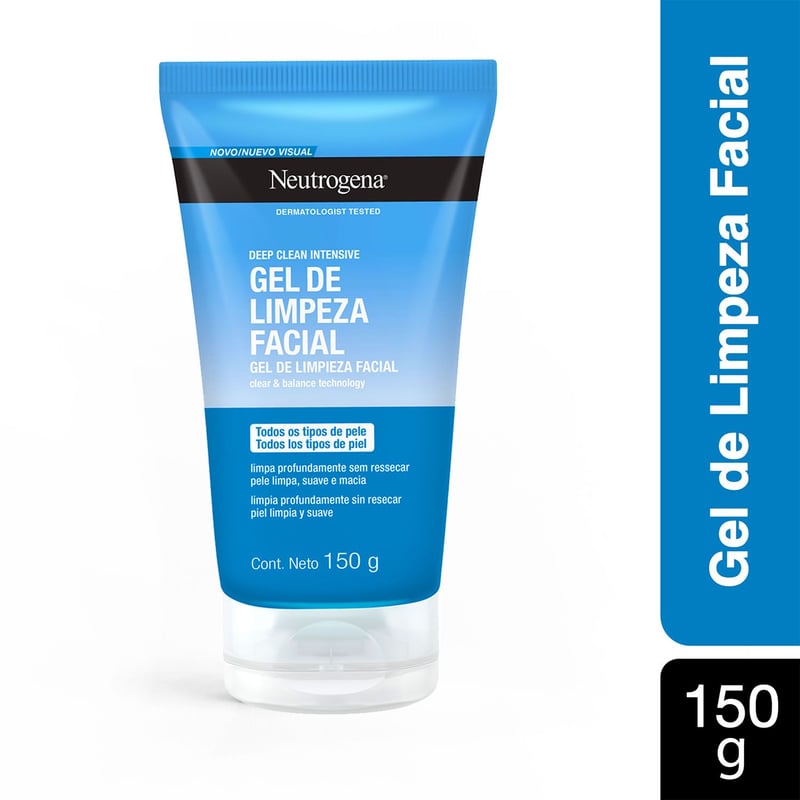 NEUTROGENA - Gel de limpieza facial NEUTROGENA® DEEP CLEAN® x 150 gr. 