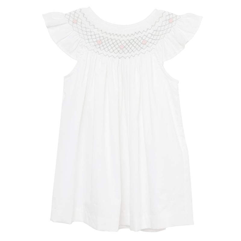 BABYCOTTONS - Vestido Smock Algodón Pima Bebé Niña