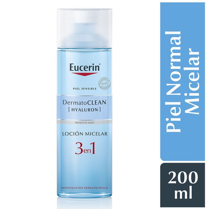 EUCERIN - Eucerin Dermatoclean Loción Micelar Facial 3x1 200ml