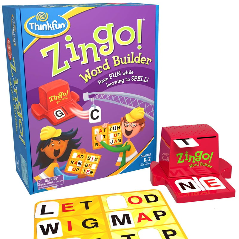 THINKFUN - Zingo Word Builder - Inglés