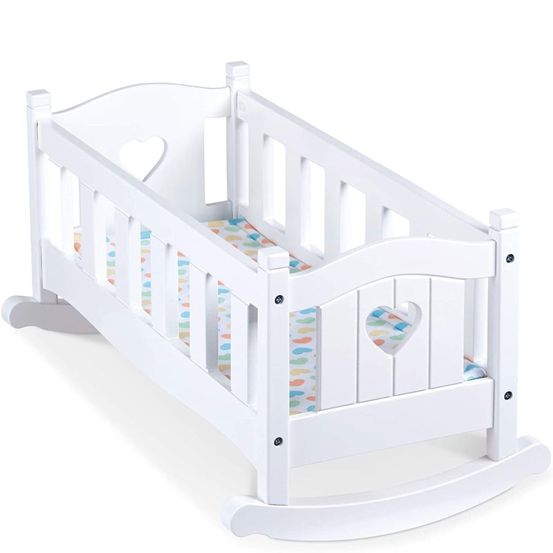 Cuna mecedora para muñecas on sale