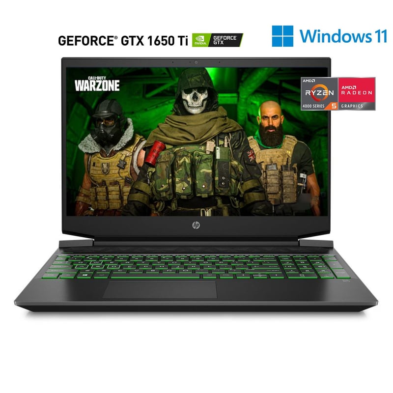 HP - Laptop HP Pavilion Gaming 15-ec1037la AMD Ryzen5 4600H 8GB 512GB SSD NVIDIA GeForce GTX 1650 Ti