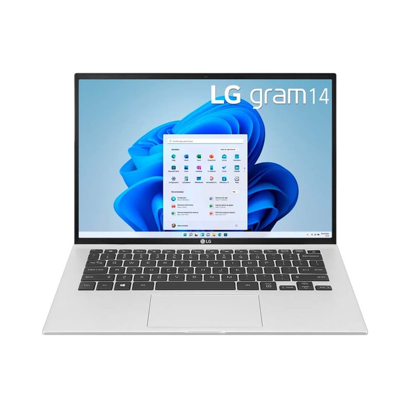 LG - UltraBook LG GRAM 14" Ci5 11° 8GB RAM 256GB SSD Silver 14Z90N 