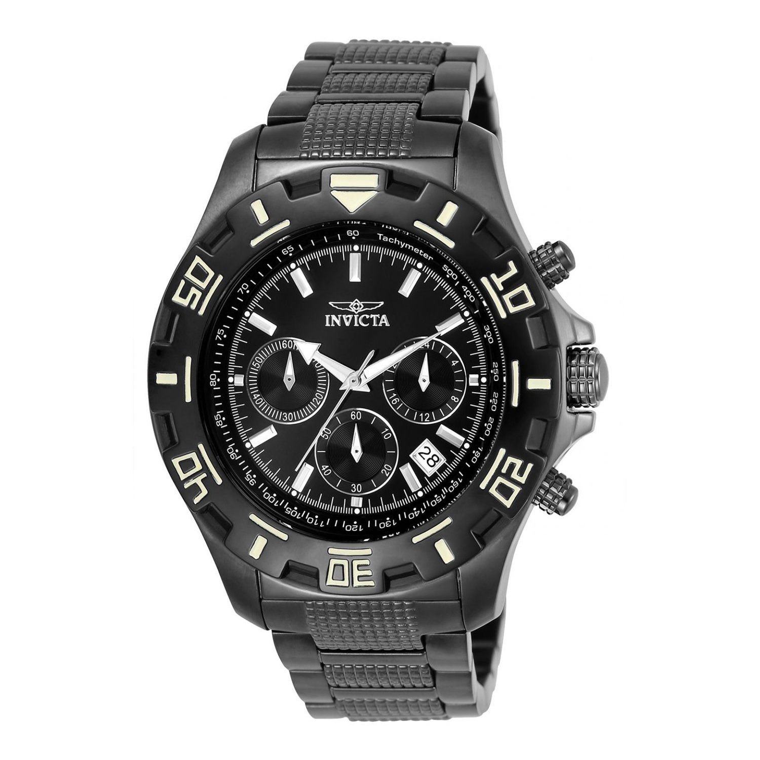 Reloj invicta negro shop