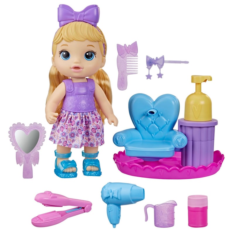 Muneca Baby Alive Sudsy Styling Cabello Rubio