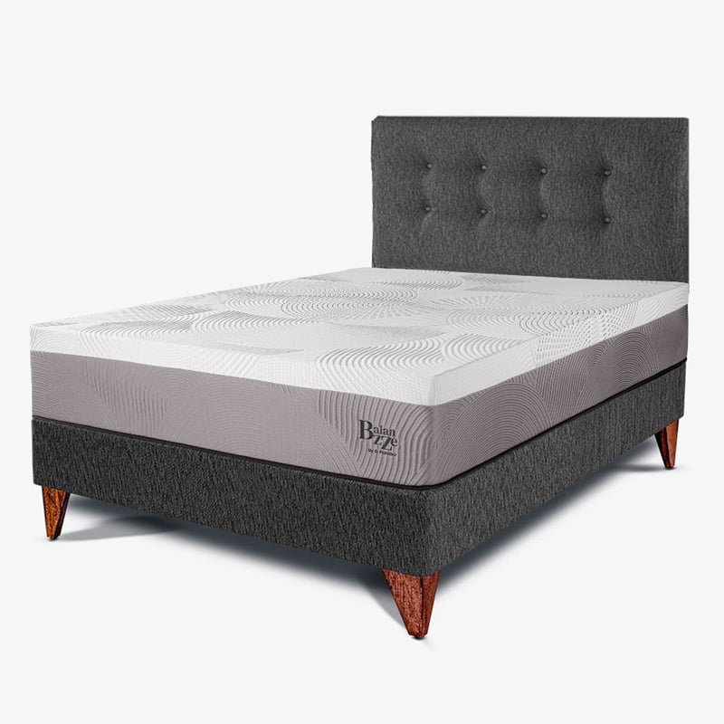 Dormitorio Europeo Balanzze 1.5 Plz 1 Almohada Viscoelastica Protector PARAISO falabella