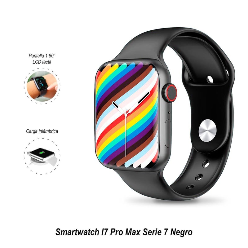 IMPORTACIONES SASARU - Smartwatch I7 Pro Max Serie 7 Negro
