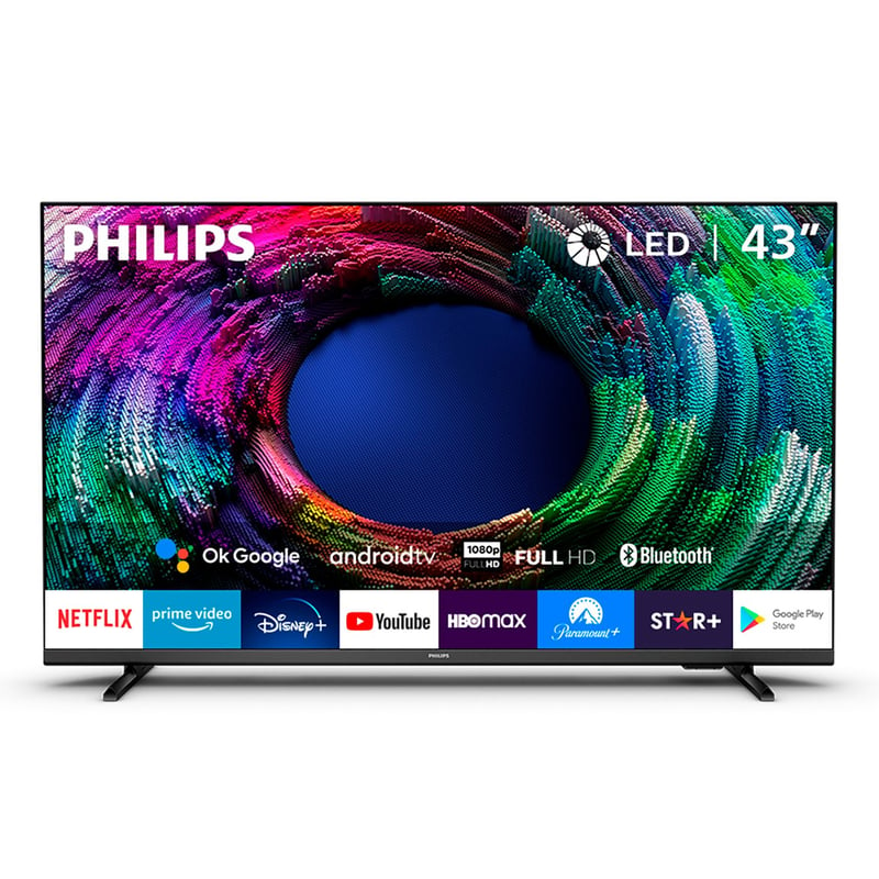 PHILIPS - Televisor 43" Android  FHD Smart TV 43PFD6917