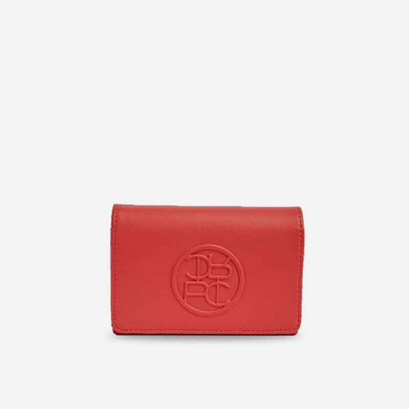 Billetera Mujer Crepier Milia Rojo