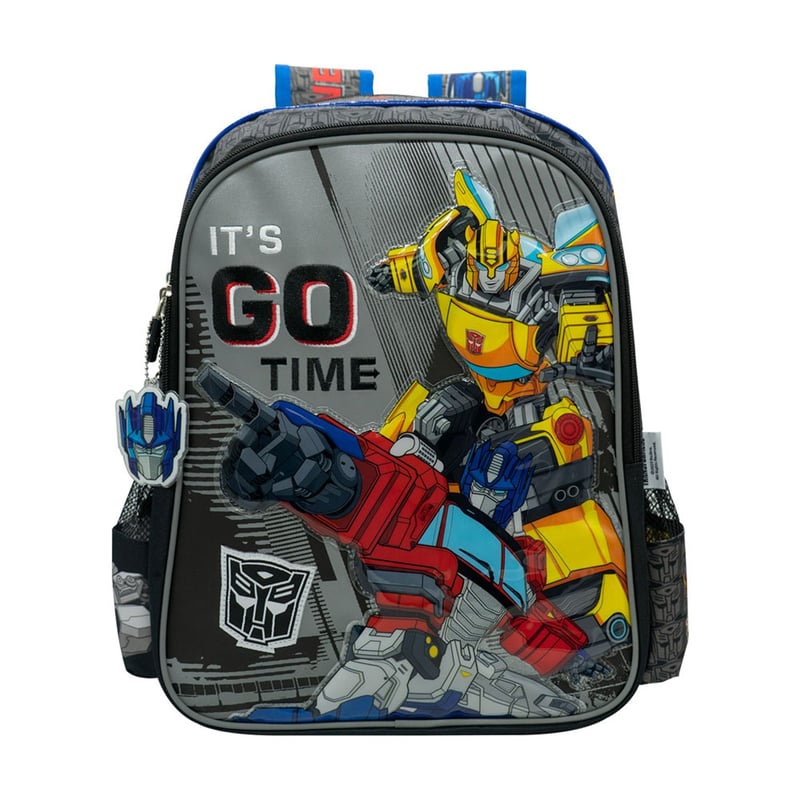 Mochila Escolar Infantil Transformers