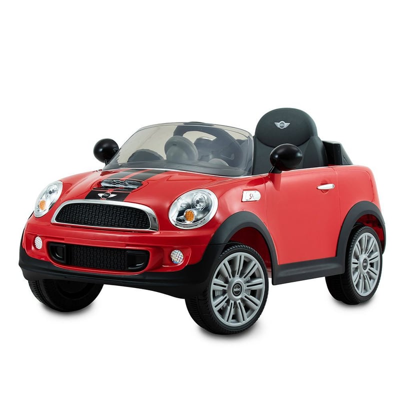 Carro a Bateria para Ninos Mini Cooper Rojo 6V Infanti