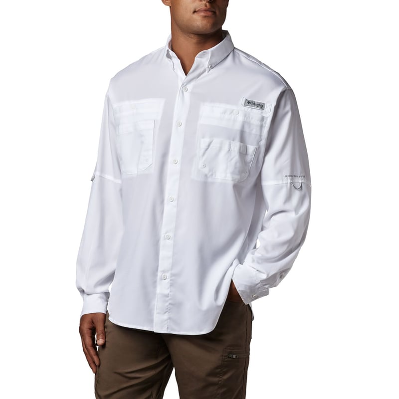 Chemise De Pêche Columbia PFG Tamiami II, Collaboration Star Wars, Blanche, Motifs, Taille L