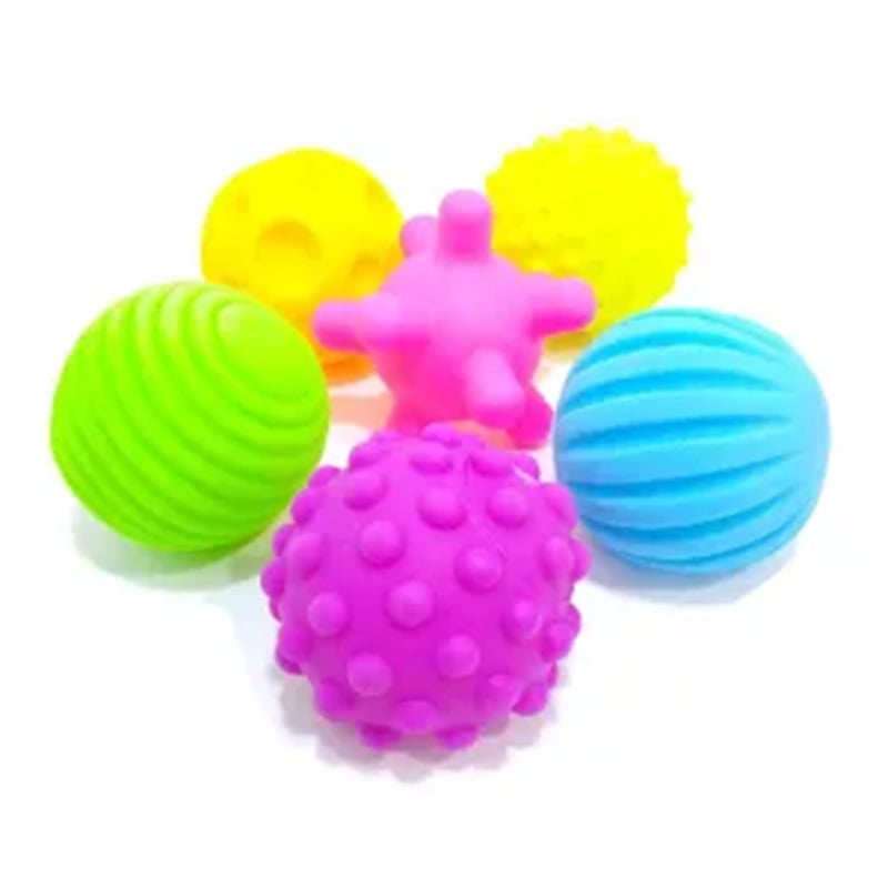 Juguete para Bebe Set x6 Pelotas Didacticas Handstoys HANDSTOYS falabella