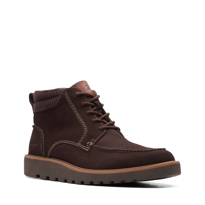 Clarks Homme Barnes Mid Bottes Tendance, Dark Grey SDE, 39.5 EU