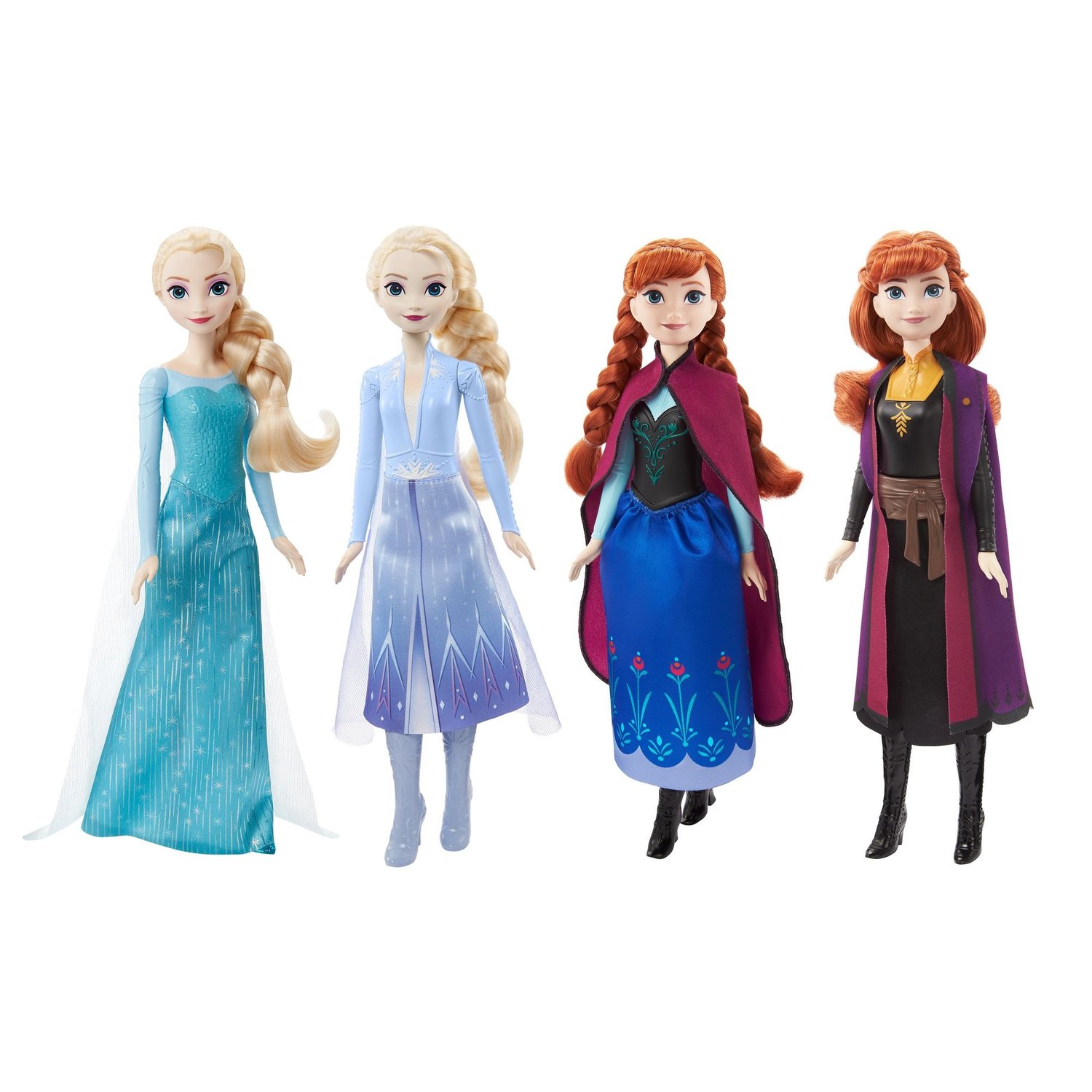Muneca Elsa y Ana Disney Frozen I y II Aleatorio FROZEN falabella