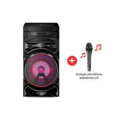 LG - Torre de sonido LG XBOOM RNC5 Multi-Bluetooth Karaoke Star