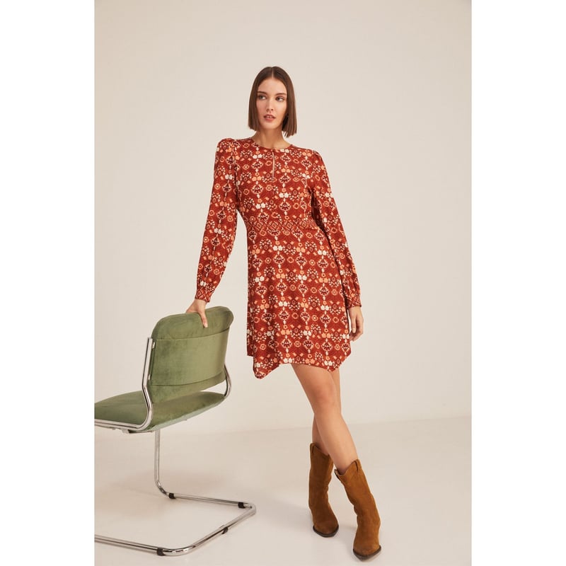 SPRINGFIELD 1338695 Vestito, Nero Standard, XS Donna