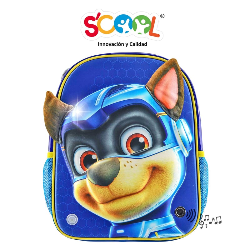Mochila Nino con luces y sonido Magic Chase PAW PATROL falabella
