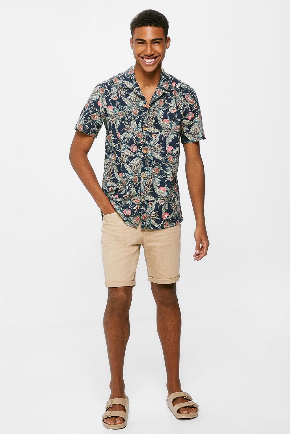 Camisa Manga Corta Hombre Springfield SPRINGFIELD falabella