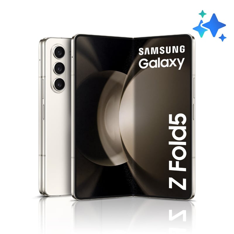 SAMSUNG - Samsung Galaxy Zfold5 512gb 12gb Cream