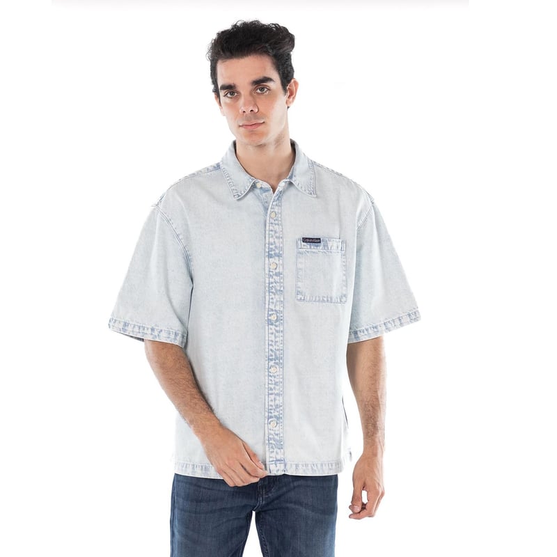 Camisa Manga Corta Hombre Calvin Klein CALVIN KLEIN falabella