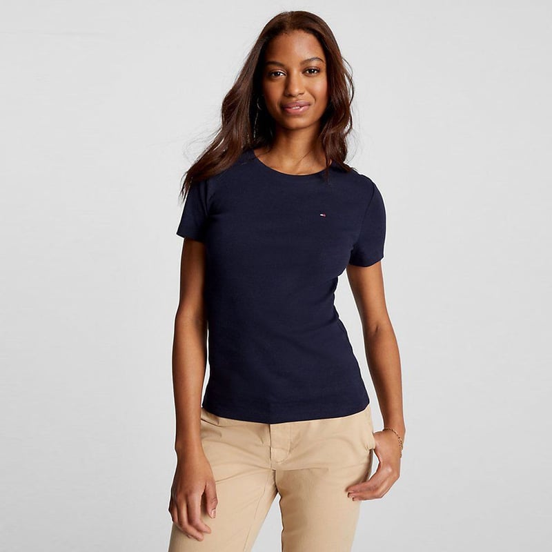Polo Manga Corta Mujer Tommy Hilfiger