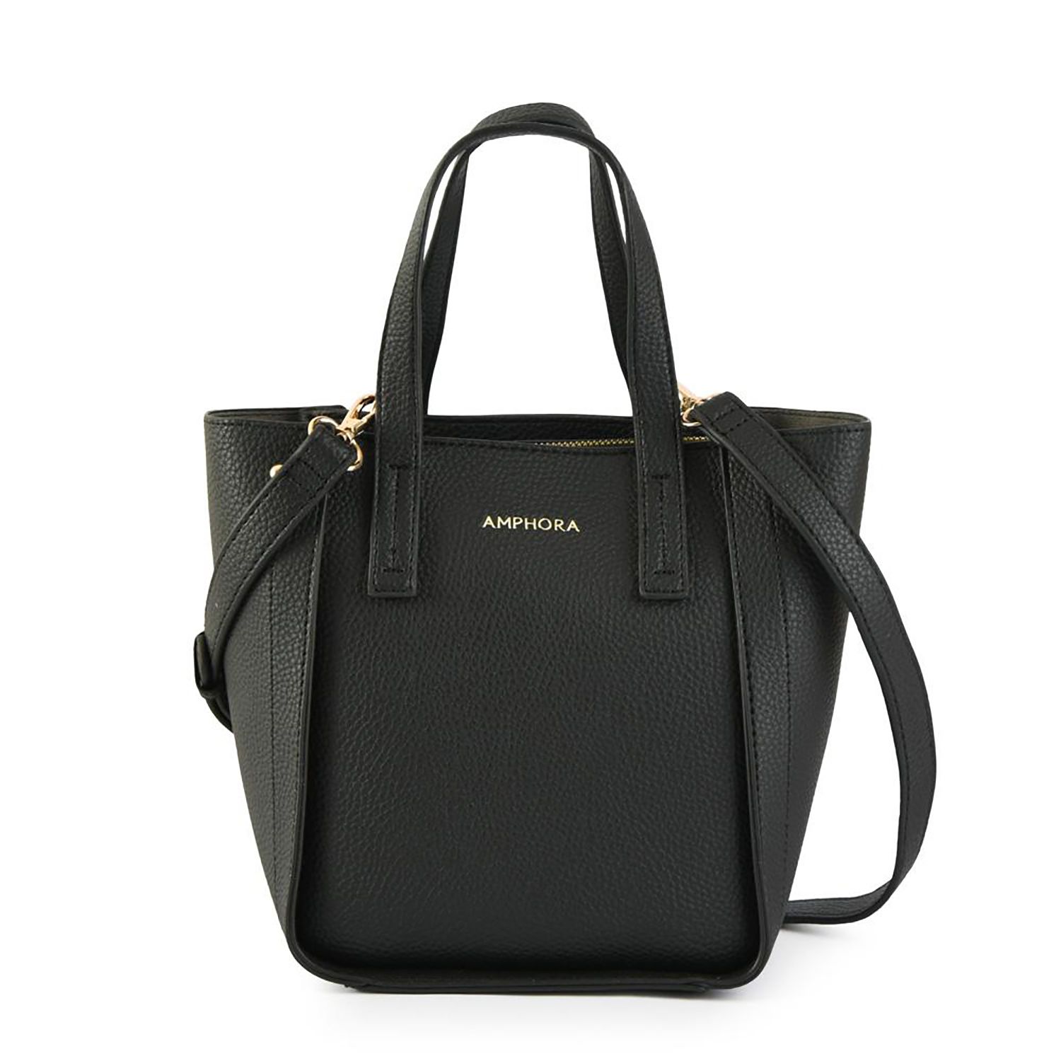 Cartera Amphora Clear Negro AMPHORA falabella